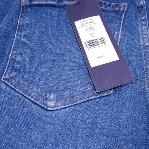 Veronica Beard Beverly High Rise Skinny Flare Jeans 25 NWT 348 Rebel Blue - Picture 8 of 16